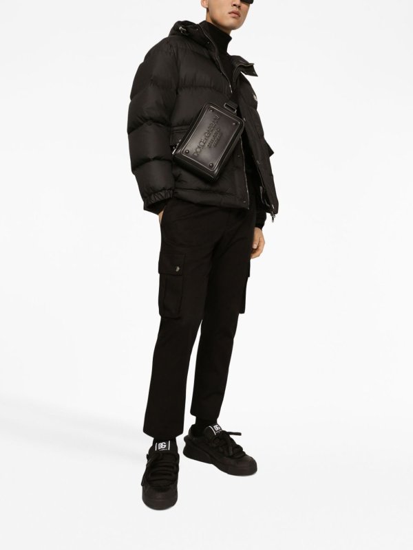 Daunenjacke - Schwarz shop online: DOLCE & GABBANA