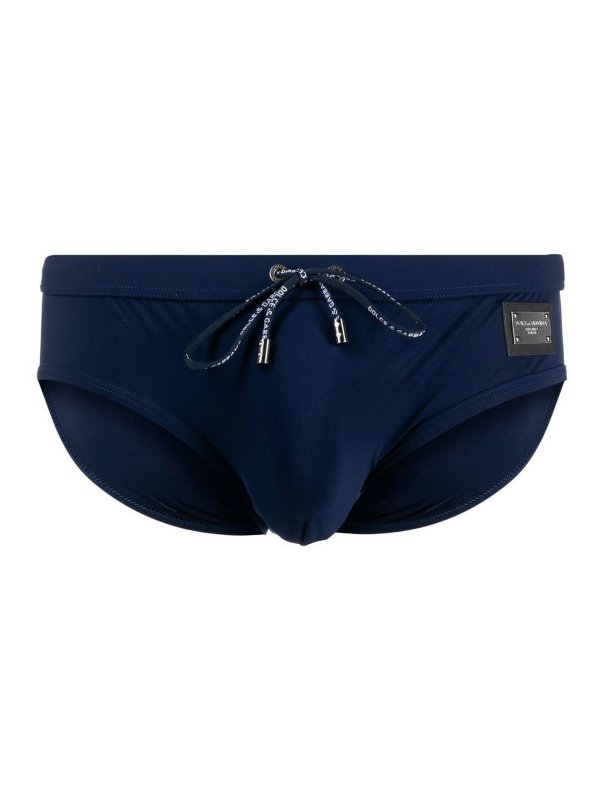 DOLCE & GABBANA: Shorts de bain - Short De Bain - Bleu