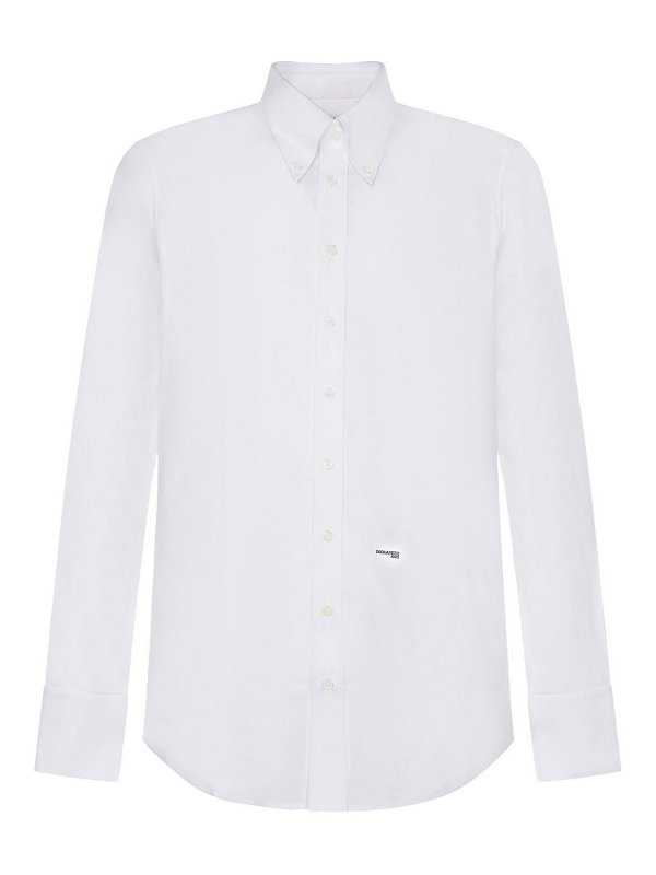 DSQUARED2: Chemises - Chemise - Blanc