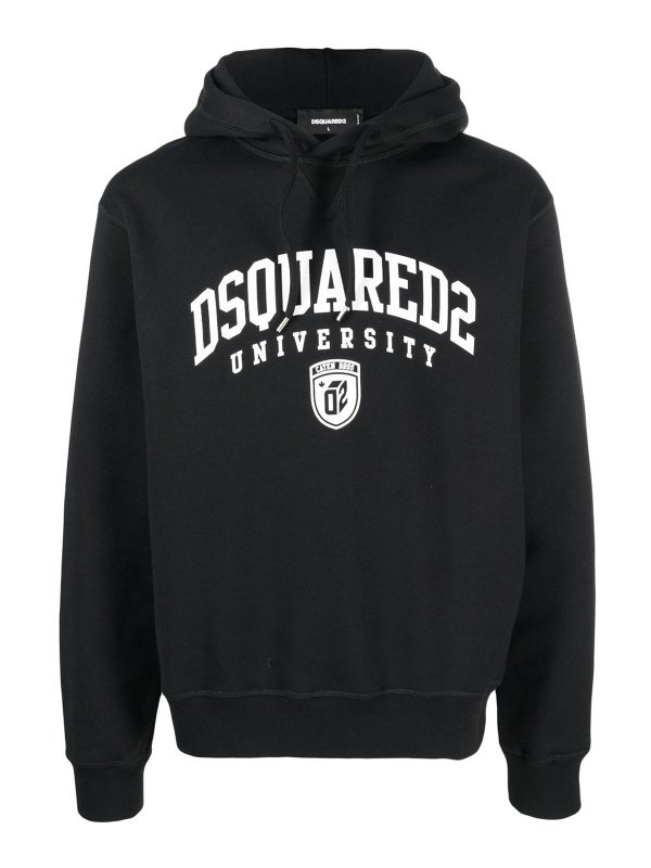 DSQUARED2: Sweatshirts & Pulls - Sweat-Shirts - Noir