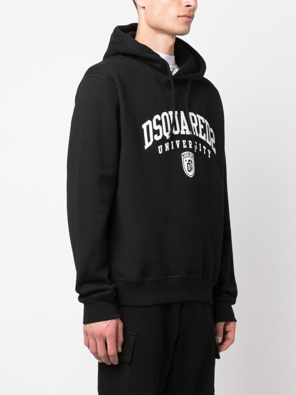 Sweat-Shirts - Noir shop online: DSQUARED2