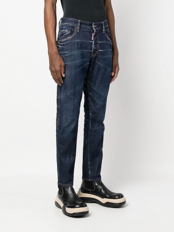 DSQUARED2: Straight Leg Jeans online - Straight Leg Jeans