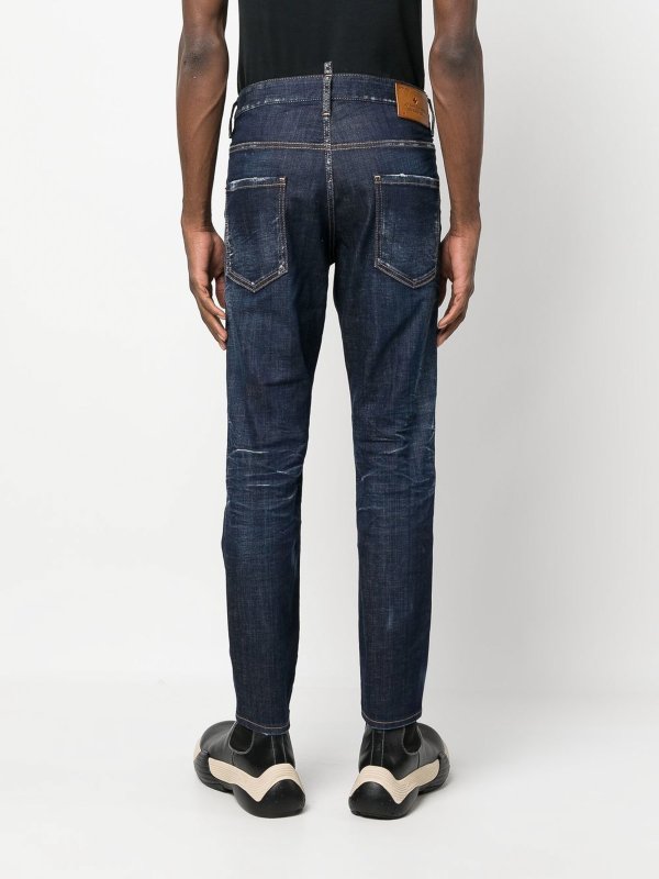 The Best Shops DSQUARED2: Straight Leg Jeans - Straight Leg Jeans