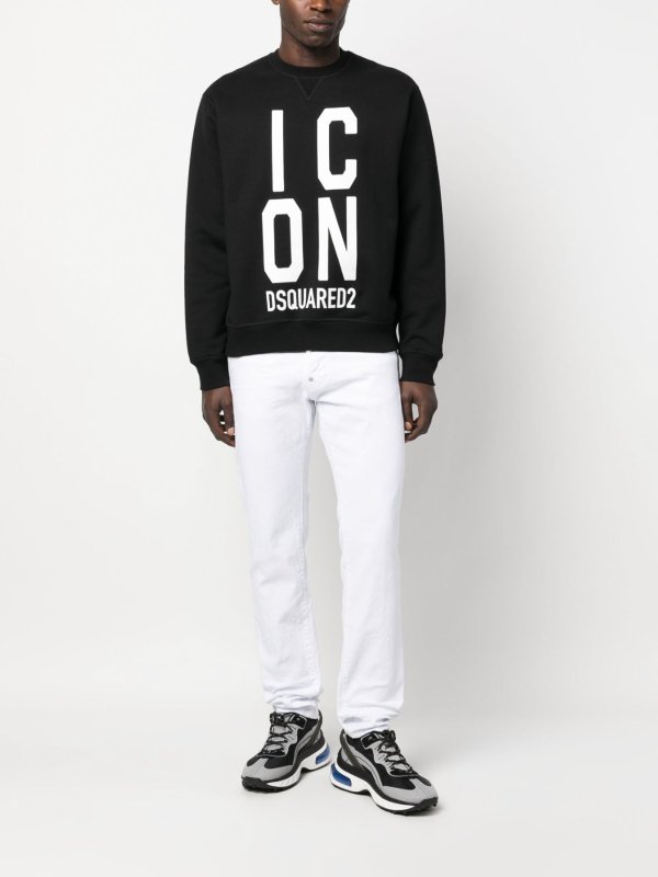 DSQUARED2: Sweatshirts & Pulls online - Sweat-Shirts - Noir