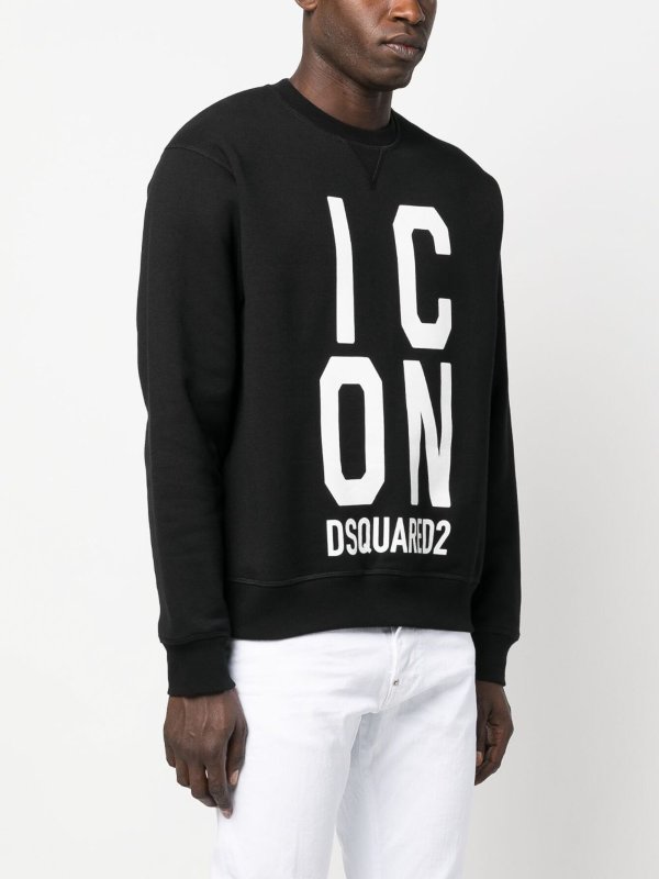 The Best Shops DSQUARED2: Sweatshirts & Pulls - Sweat-Shirts - Noir