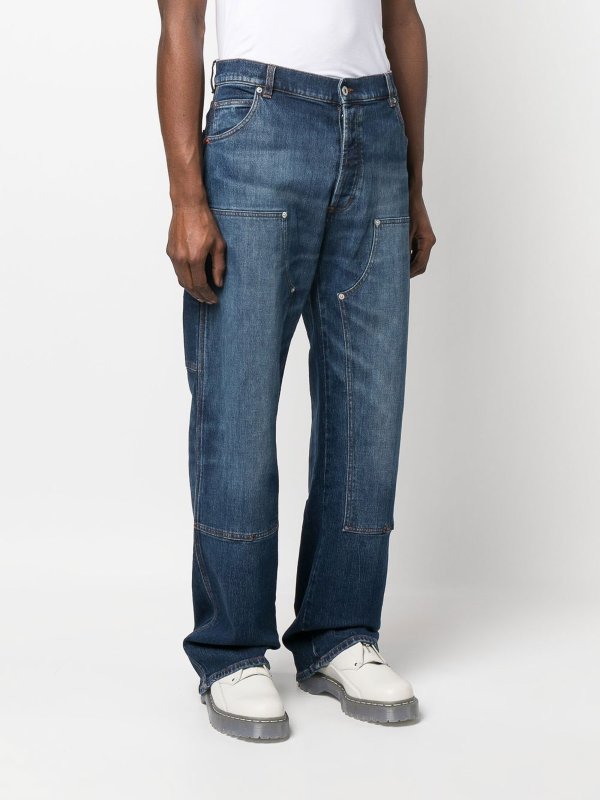 The Best Shops Heron Preston: ストレートジーンズ - ストレートジーンズ - ライトウォッシュ