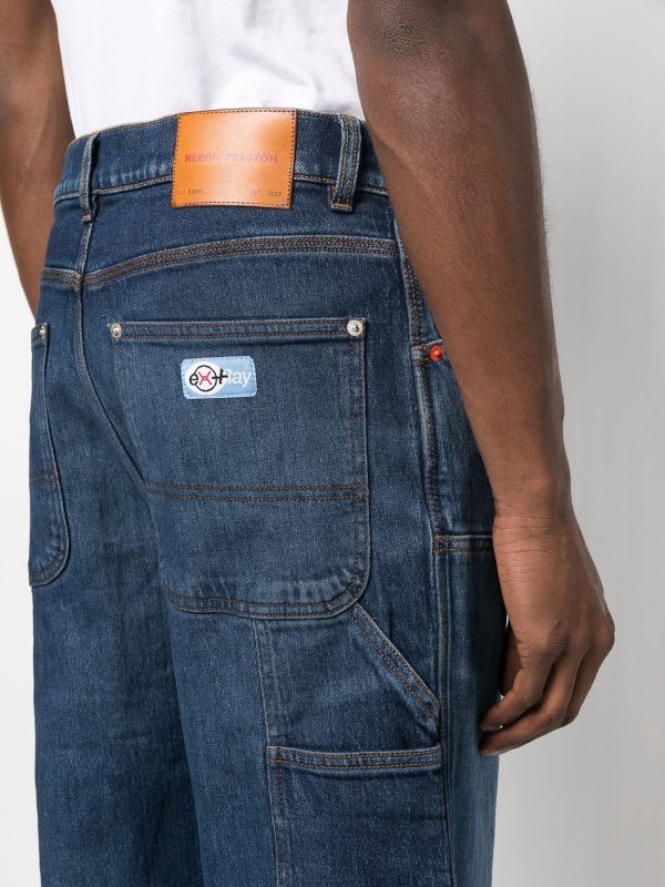 ストレートジーンズ - ライトウォッシュ shop online: Heron Preston