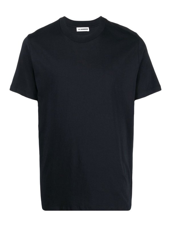 JIL SANDER: T-shirts - T-Shirt - Bleu