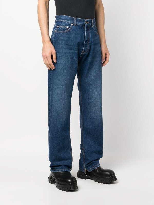 OFF-WHITE buy online Jean Droit - Bleu