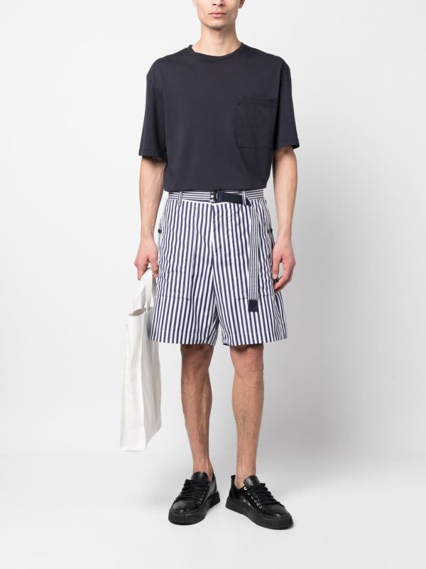 The Best Shops Sacai: Shorts - Shorts - Azul