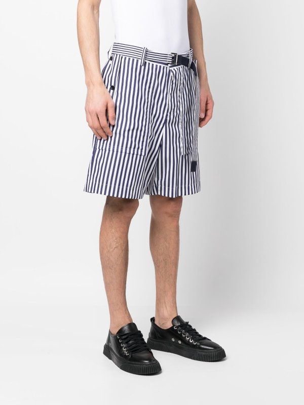 Shorts - Azul shop online: Sacai
