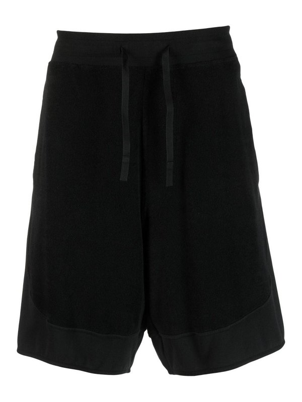 STONE ISLAND: pantaloni shorts - Shorts Stone island shadow project nero