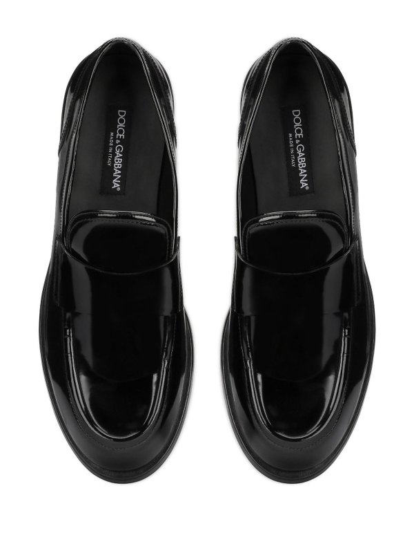 The Best Shops DOLCE & GABBANA: Mocassins & Chaussures bateau - Mocassins - Noir
