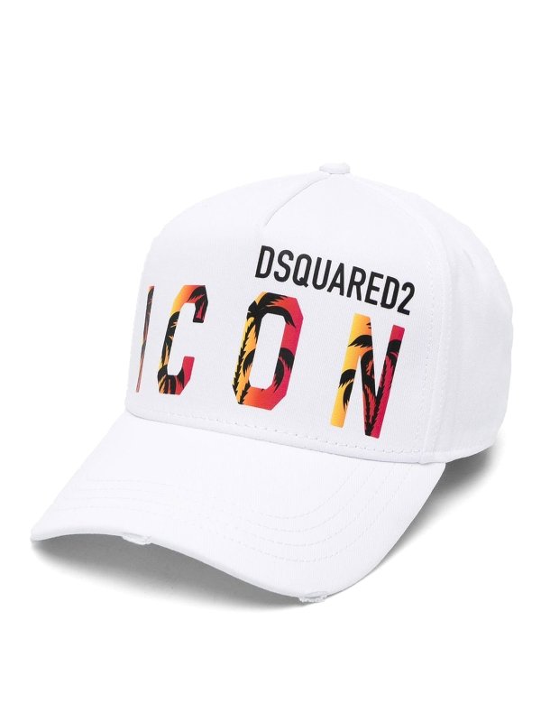 DSQUARED2: Chapeaux - Chapeau - Blanc