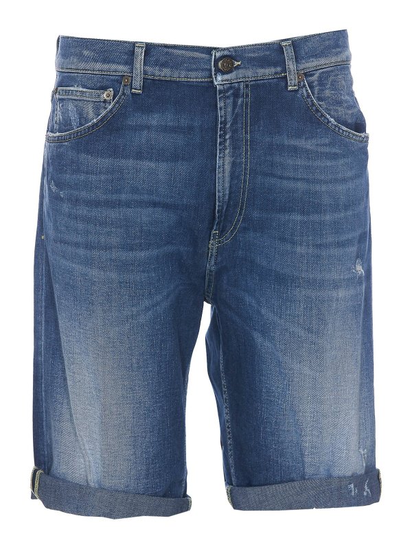 DONDUP: Shorts - Short - Bleu