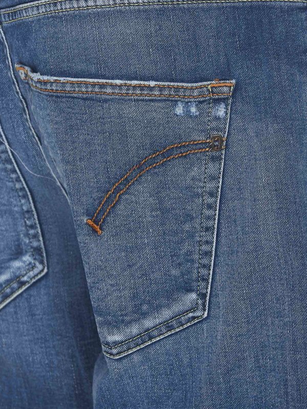 iKRIX DONDUP: Shorts - Short - Bleu