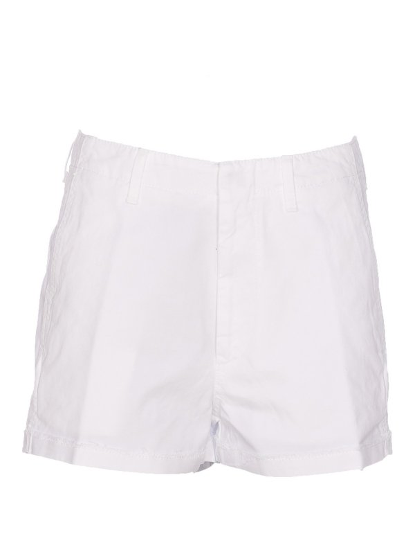 DONDUP: Hosen Shorts - Shorts - Weiß
