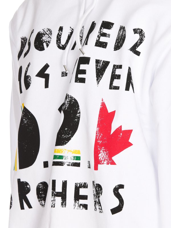 iKRIX DSQUARED2: Sweatshirts und Pullover - Sweatshirt - Weiß