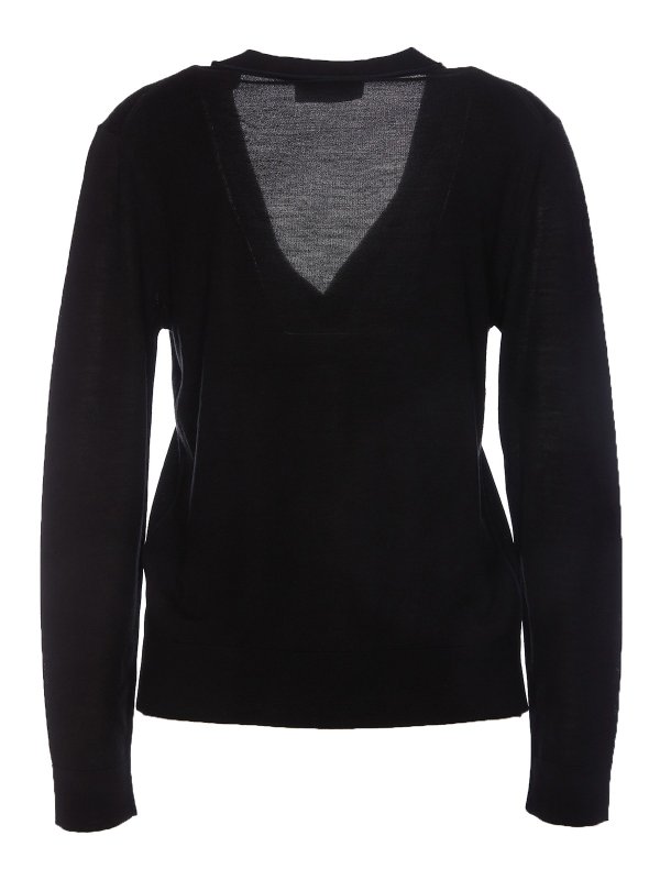 TORY BURCH: cardigans online - Simone cardigan