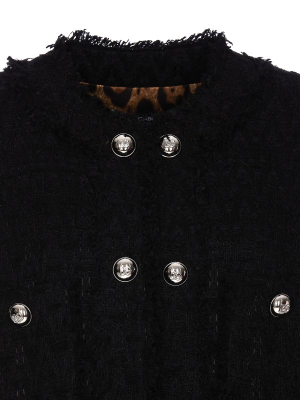 Single breasted rush stitch jacket shop online: DOLCE & GABBANA