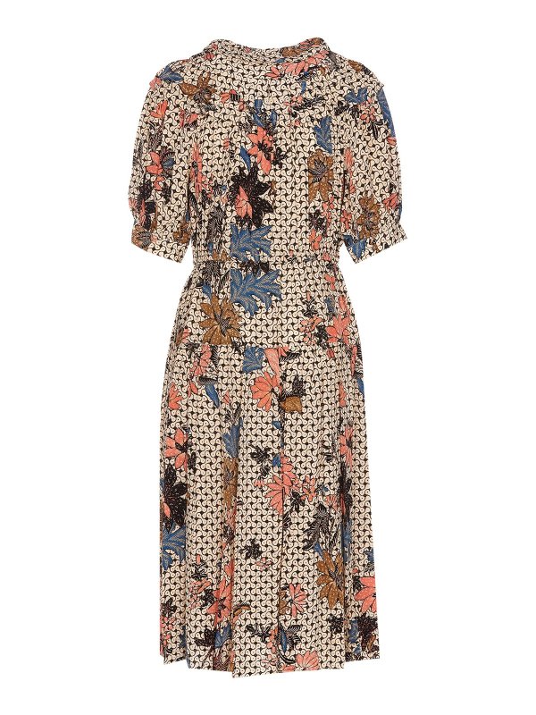 ULLA JOHNSON: ニーレングスドレス online - 膝丈ドレス - ベージュ