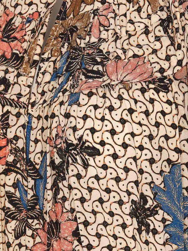 iKRIX ULLA JOHNSON: ニーレングスドレス - 膝丈ドレス - ベージュ