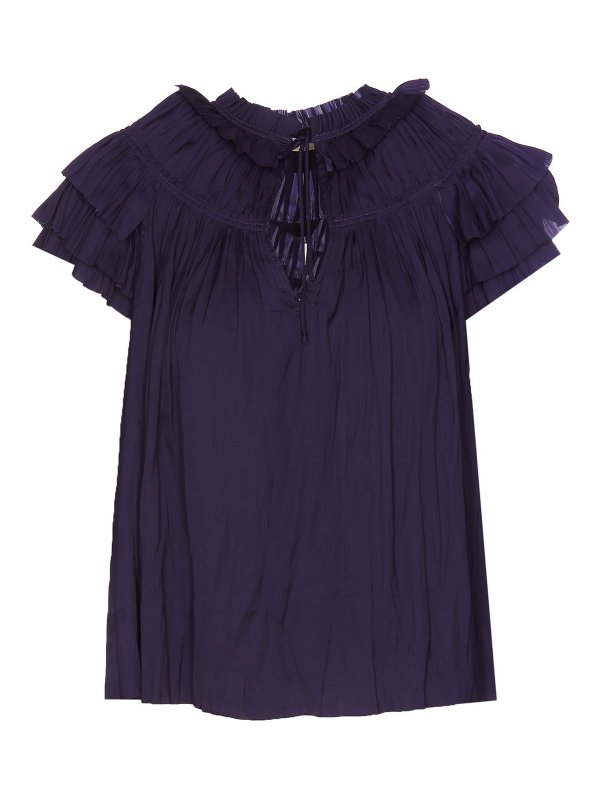 ULLA JOHNSON: Tops & Tank tops - Liv top