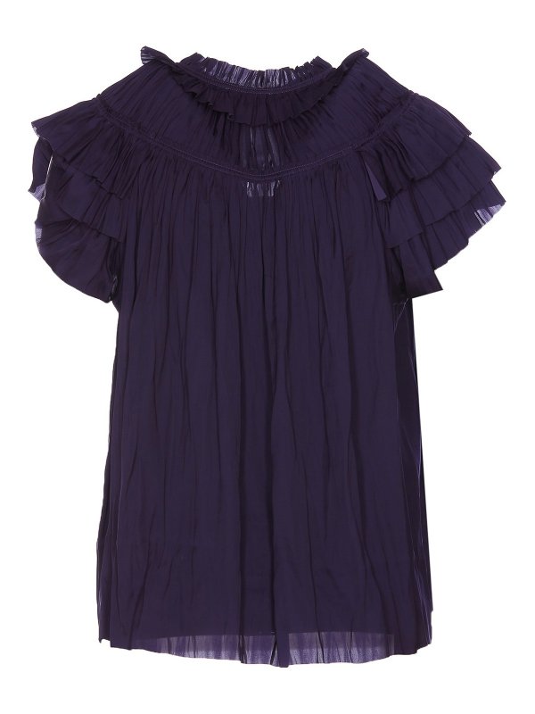 ULLA JOHNSON: Tops & Tank tops online - Liv top