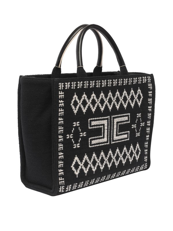 ELISABETTA FRANCHI: トートバッグ online - トートバッグ - 黒