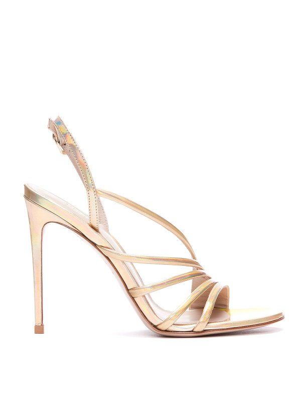 Le Silla: sandals - Scarlet sandals