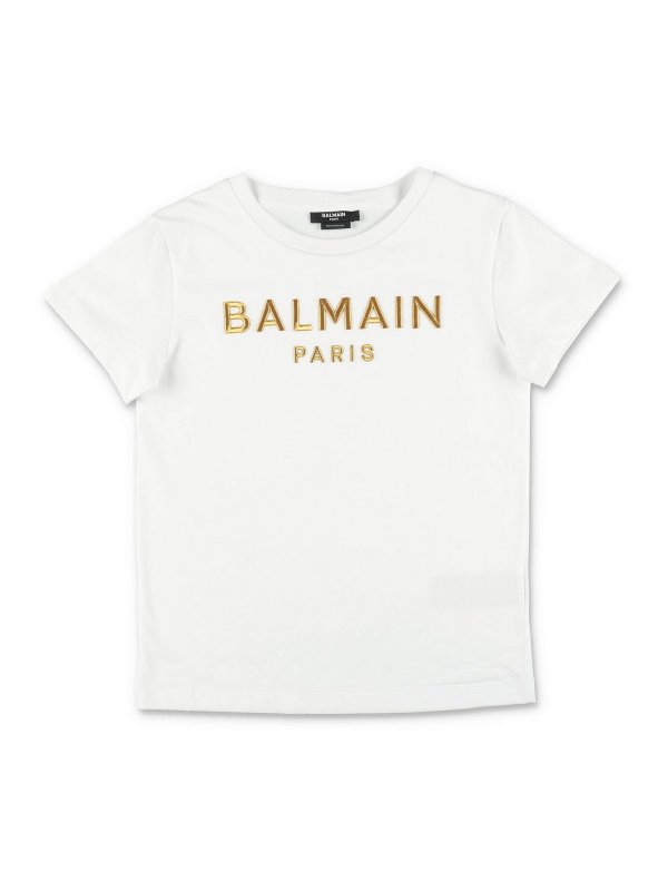 Balmain: Camisetas - Camiseta - Blanco