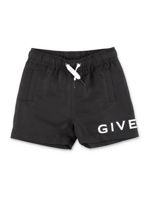 GIVENCHY: Hosen Shorts - Shorts - Schwarz