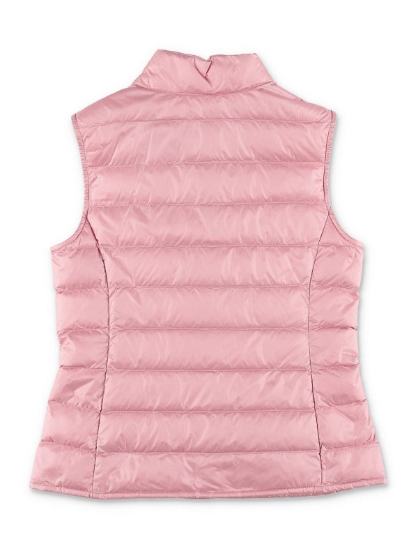 MONCLER: Kurze Daunenjacken online - Weste - Rosa