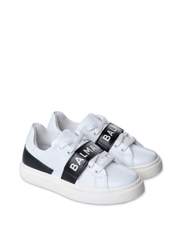 Balmain: スニーカー - スニーカー - 白