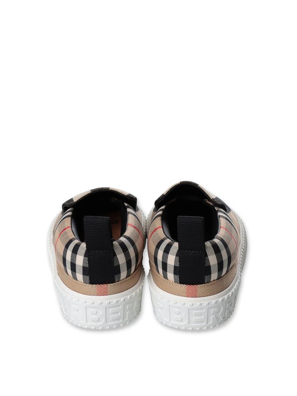 iKRIX BURBERRY: trainers - Andrew check boy burberry slip on sneakers
