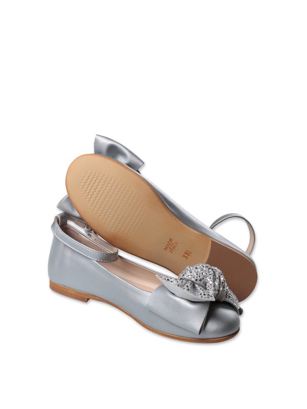 FLORENS: フラットシューズ online - フラットシューズ - 銀