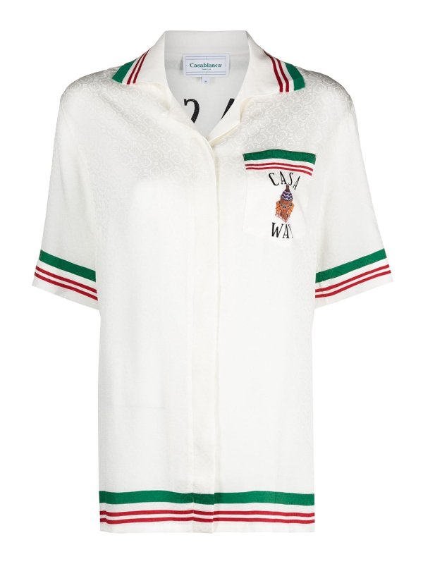 CASABLANCA: Chemises - Chemise - Blanc