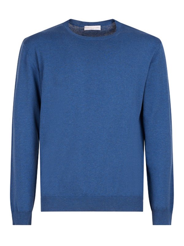 DANIELE FIESOLI: クルーネック - クルーネック - ブルー