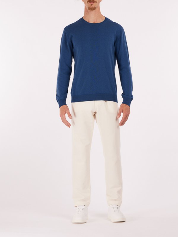 DANIELE FIESOLI: クルーネック online - クルーネック - ブルー