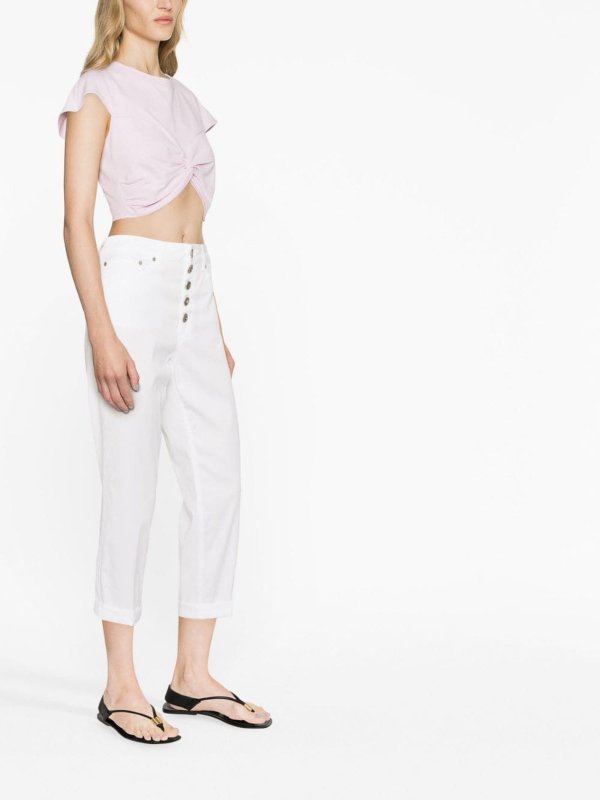 DONDUP: ストレートジーンズ online - ストレートジーンズ - 白