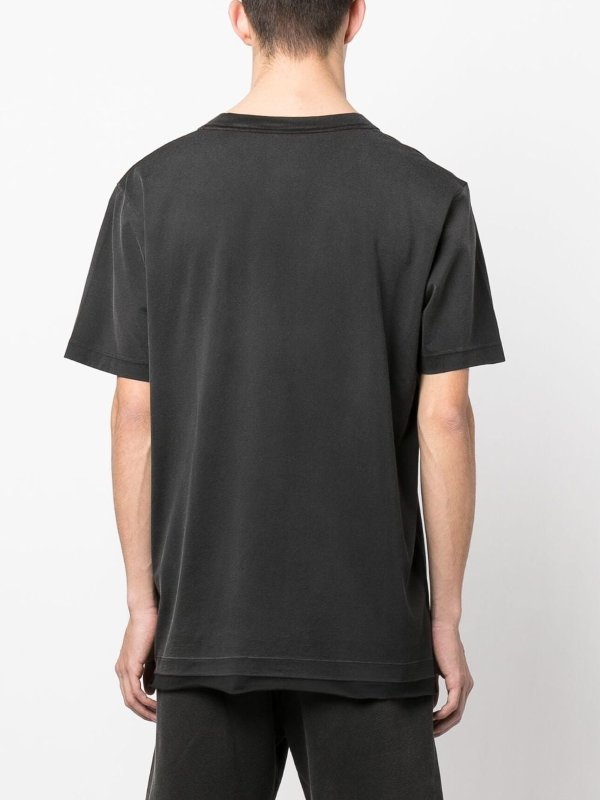 iKRIX OFF-WHITE: crew necks - Logo-print cotton t-shirt