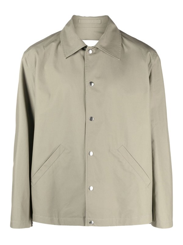 JIL SANDER: Camisas - Camisa - Gris