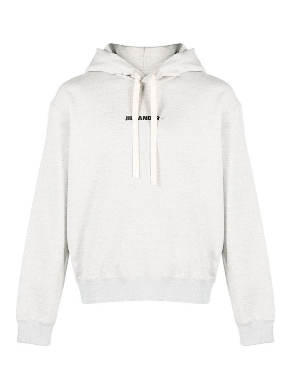 JIL SANDER: Sweatshirts und Pullover - Sweatshirt - Grau