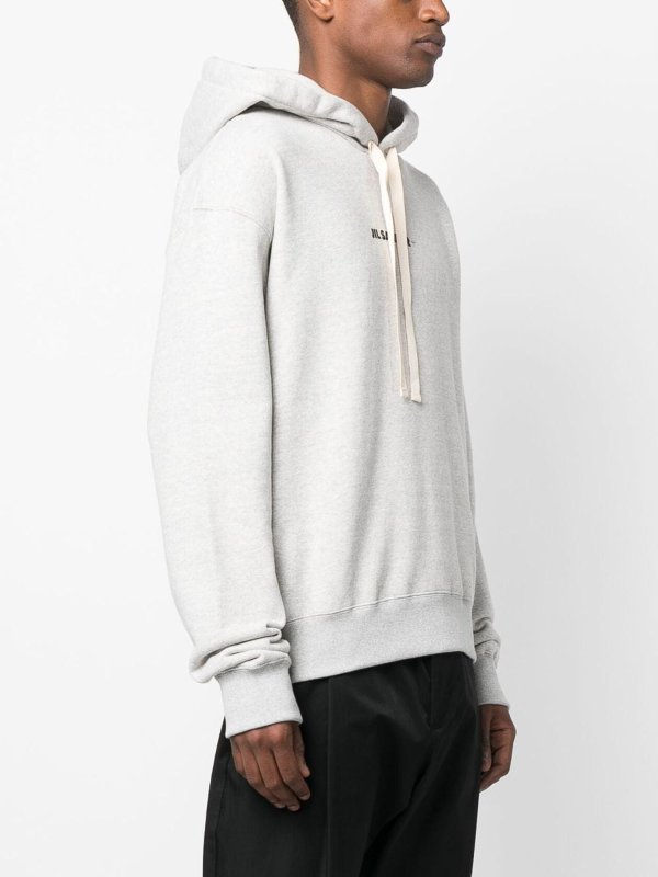 Sweatshirt - Grau shop online: JIL SANDER