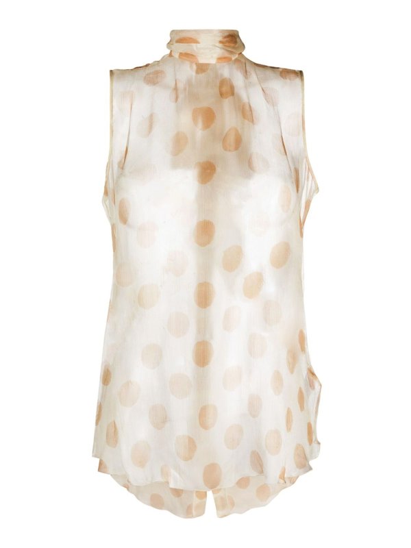 ERMANNO SCERVINO: Blusas - Blusa - Blanco