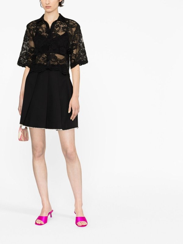 m.s.g.m.: Tops & Tank tops online - Floral lace top