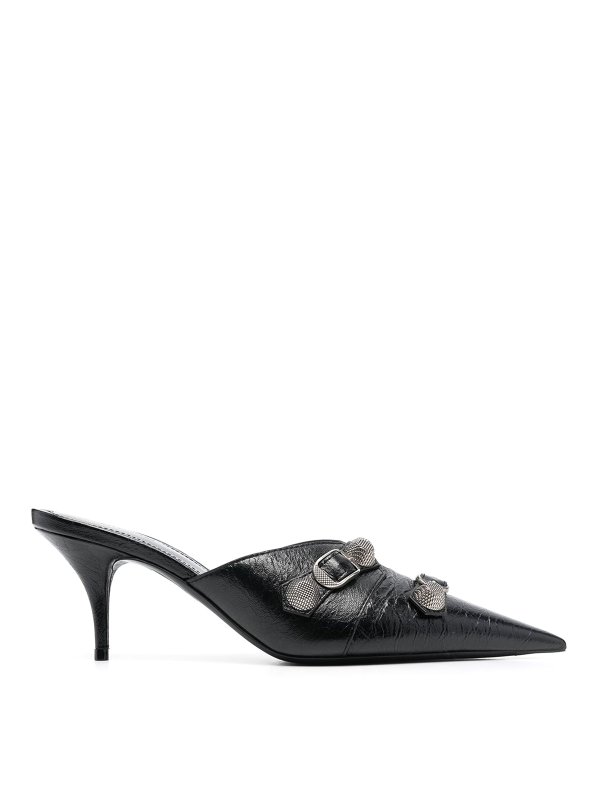 BALENCIAGA: Mules - Mules - Silber