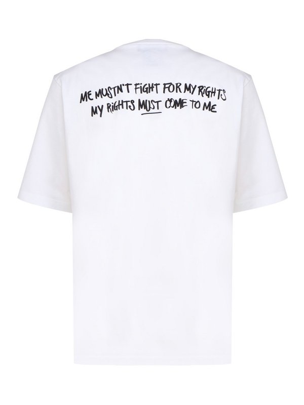 Martine Rose Slogan-Print Cotton T-Shirt