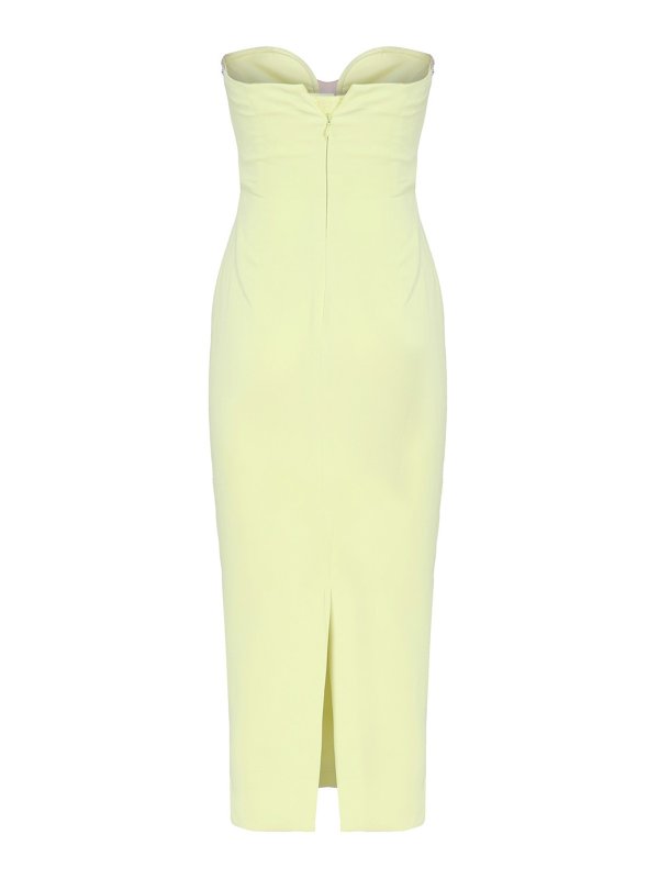 Self Portrait: ニーレングスドレス online - 膝丈ドレス - 緑