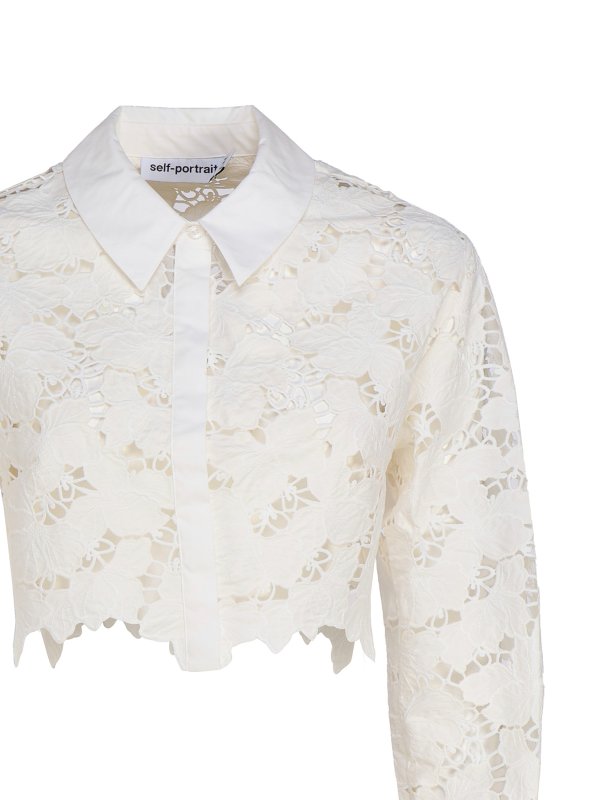 iKRIX Self Portrait: shirts - Cropped shirt top